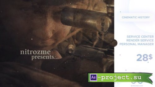 Videohive - Cinematic History - 16519242 - Project for After Effects
