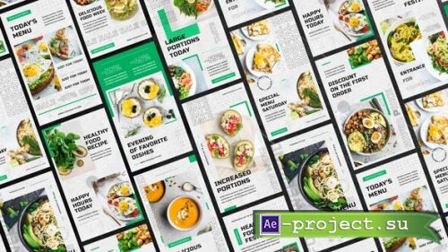 Videohive - Food Instagram Stories - 32527470 - Project for After Effects