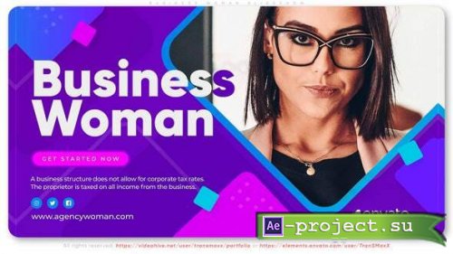 Videohive - Business Lady Slideshow - 32540250 - Project for After Effects