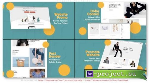 Videohive - Website Promo Z10 - 32545936 - Project for After Effects