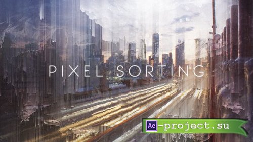 Videohive - Pixel Sorting | Glitch Titles - 19068254 - Project for After Effects
