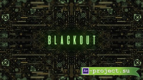 Videohive - Blackout | 3 Organic Technology Logo - 24344862 - Project for After Effects