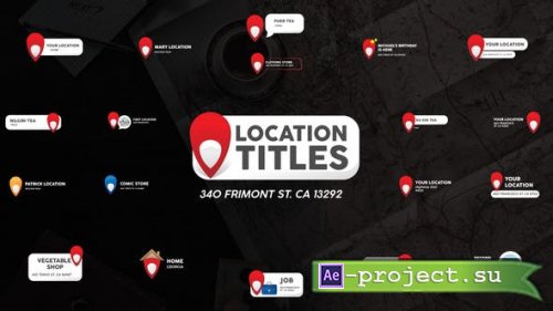 Videohive - Location Titles | After Effects - 32530537 - Project for After Effects