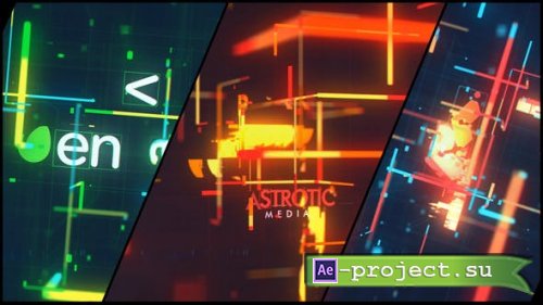 Videohive - Retro Technology Glitch Logo - 32583566 - Project & Script for After Effects