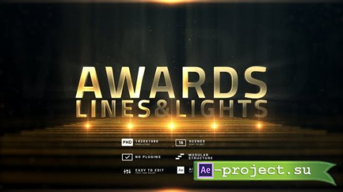 Videohive - Awards | Lines&Lights - 26895896 - Project for After Effects