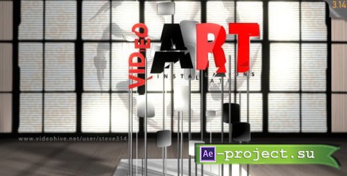 Videohive - Video Art Installations / Art Exhibition Logo - 7241374 - Project for After Effects