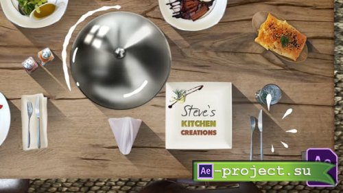 Videohive - Cook & Kitchen Tv Show Opening Sequence - 11007230 - Project for After Effects