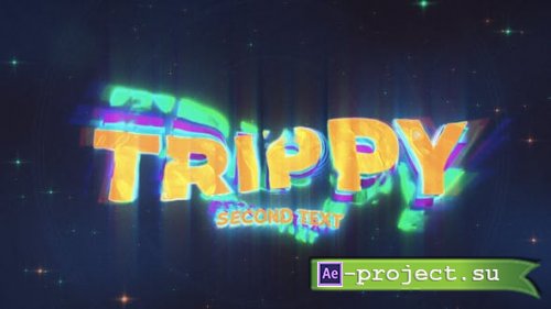 Videohive - Trippy Wave Intro Logo & Title - 30943496 - Project for After Effects
