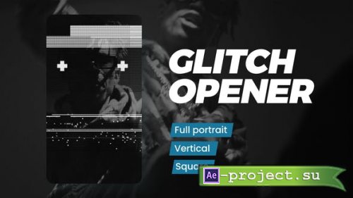 Videohive - Instagram Glitch Opener - 32604130 - Project for After Effects
