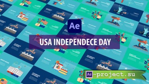 Videohive - USA Independence Day Animation | After Effects - 32600863 - Project for After Effects
