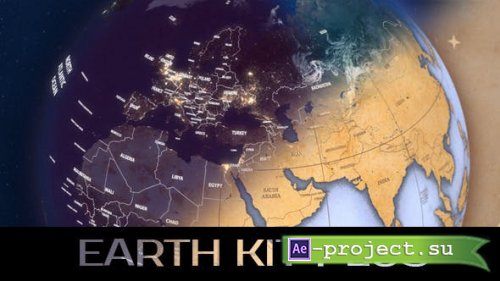 Videohive - Earth Kit Plus - 9083492 - Project for After Effects