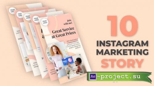 Videohive - Instagram Marketing Story Pack - 32528239 - Project for After Effects