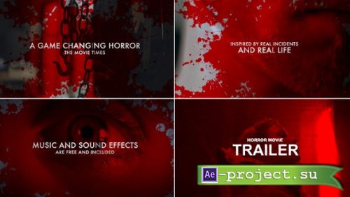 Videohive - Horror Movie Trailer - 23953607 - Project for After Effects