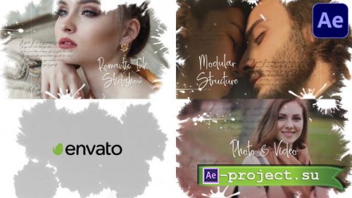 Videohive - Ink Slideshow | After Effects - 32607974 - Project & Script for After Effects