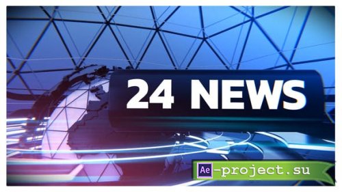 Videohive - 24 News Opener - 32618277 - Project for After Effects