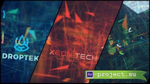 Videohive - Chaos Technology Abstract Logo - 32637604 - Project for After Effects