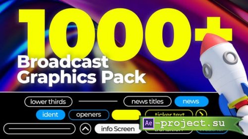 Videohive - Broadcast News Ultra Pack - 32022567 - Project for After Effects