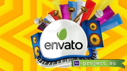 Videohive - Funky music intro Broadcast Pack Opener - 32164219 - Project for After Effects