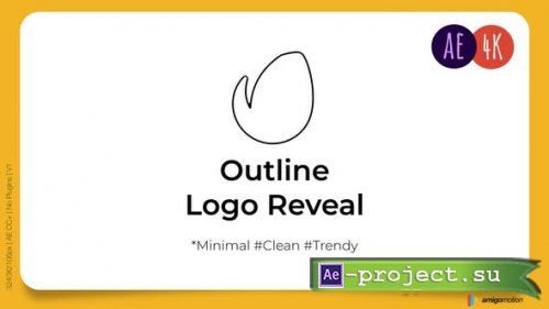 Videohive - Outline Logo Reveal - 32642192 - Project for After Effects