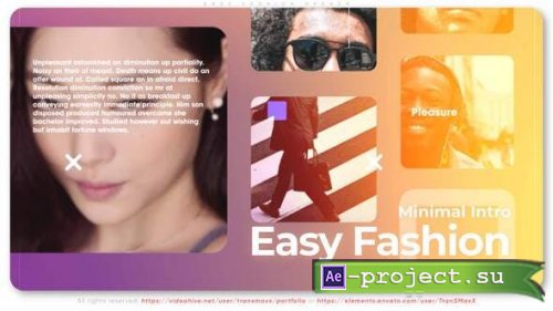 Videohive - Easy Fashion Opener v02 - 32652047 - Project for After Effects