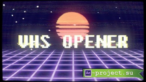 Videohive - Retrowave Opener - 32656750 - Project for After Effects