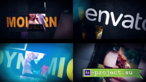 Videohive - Fast Folding Slideshow - 18803531 - Project for After Effects