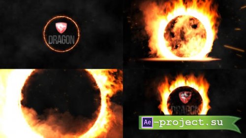 Videohive - Burning Logo Reveal - 32685380 - Project for After Effects