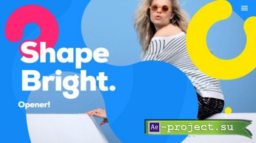 Videohive - Bright Shape Opener - 32680881 - Project for After Effects