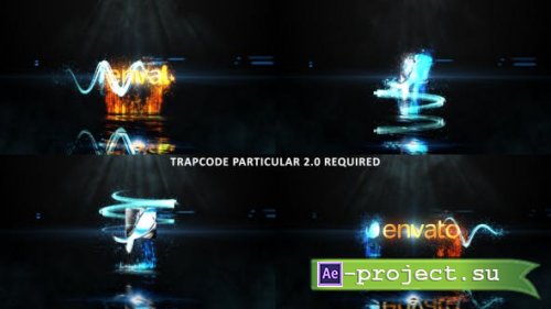 Videohive - Glowing Particle Logo Reveal 27 - 20799750 - Project for After Effects