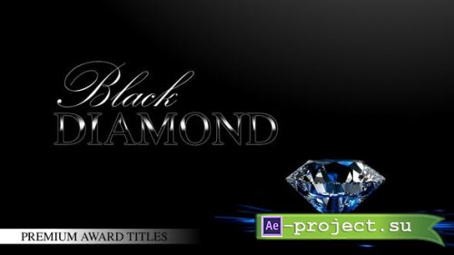 Videohive - Awards Titles | Black Diamond - 25036785 - Project for After Effects