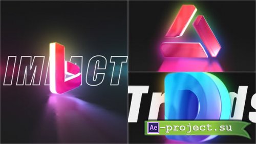 Videohive - 3D Color Logo Intro - 32496087 - Project for After Effects