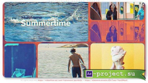 Videohive - Multiframe Summer Opener - 32694390 - Project for After Effects