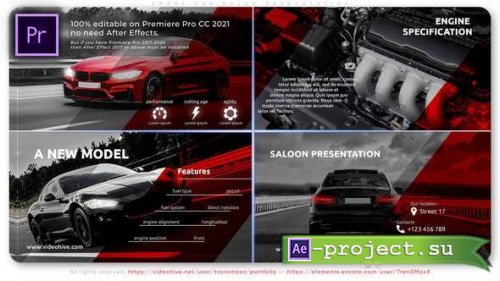 Videohive - Sport Car Salon Presentation - 32678070 - Premiere Pro & After Effects Templates