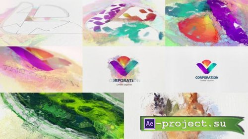 Videohive - Logo In Paint - 28530476 - Project for After Effects