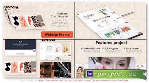 Videohive - Original Website Promo Z14 - 32695523 - Project for After Effects