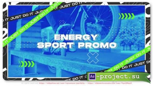 Videohive - Energy Sport Promo | Bicycle - 32773857 - Project for After Effects