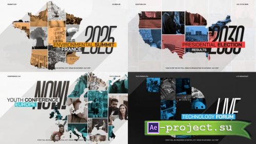 Videohive - MAP Collage Logo Intro - 31861013 - Project for After Effects