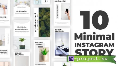 Videohive - Minimal Instagram Stories - 32774669 - Project for After Effects