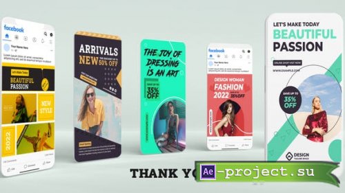 Videohive - Instagram Story Fashion Slideshow B82 - 32792947 - Project for After Effects