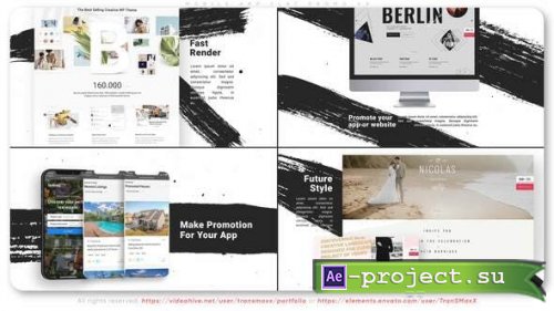 Videohive - Universal Website Promotion |Z12 - 32732153 - Project for After Effects