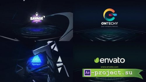 Videohive - Black Metallic Logo Reveal - 29716115 - Project for After Effects