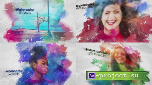 Videohive - Watercolor Effects - 26597430 - Project for After Effects