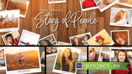 Videohive - Story Of People Photo Showreel - 23534565 - Project for After Effects