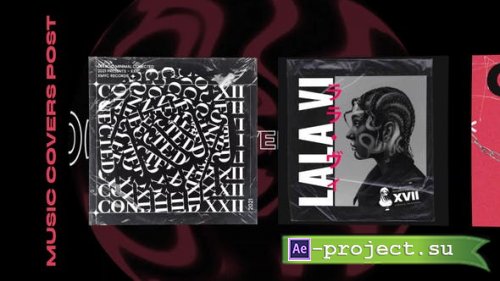 Videohive - Futuristic Music Covers Post - 32719320 - Project for After Effects