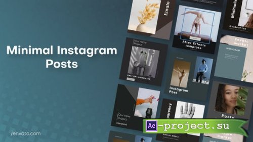 Videohive - Minimal Instagram Posts - 32821979 - Project for After Effects