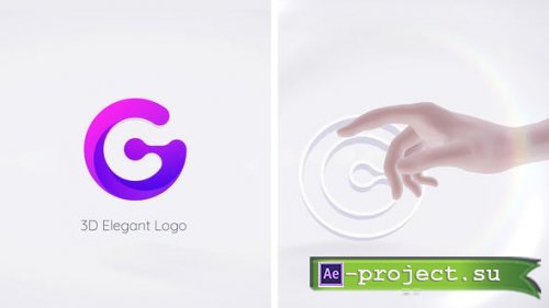 Videohive - 3D Simple Touch Logo - 32764093 - Project for After Effects
