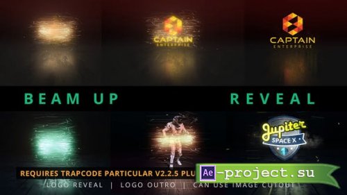 Videohive - Beam Up Particle Logo Reveal - 24493766 - Project for After Effects