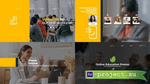 Videohive - Online Education Promo - 32083451 - Project for After Effects