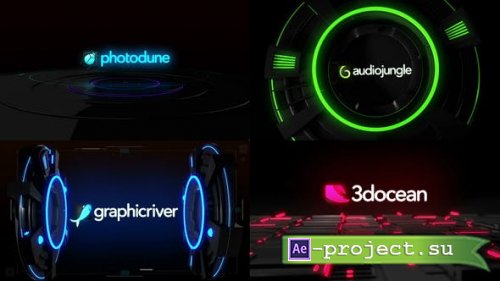 Videohive - High Tech Glitch Logo Pack - 24784316 - Project for After Effects