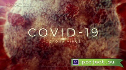 Videohive - Covid-19 Virus Cinematic Title - 32353187  - Project for After Effects